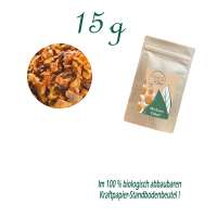 Standbodenbeutel Mini, Kraftpapier, Inhalt 15 g