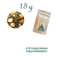 Standbodenbeutel Mini, Kraftpapier, Inhalt 15 g