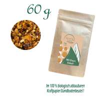 Standbodenbeutel Medium, Kraftpapier, Inhalt 60 g