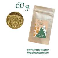 Standbodenbeutel Medium, Kraftpapier, Inhalt 60 g