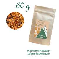 Standbodenbeutel Medium, Kraftpapier, Inhalt 60 g