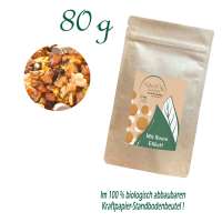 Standbodenbeutel Medium Plus, Kraftpapier, aluminiumfrei, Inhalt 80 g