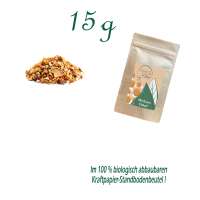 Standbodenbeutel Mini, Kraftpapier, Inhalt 15 g