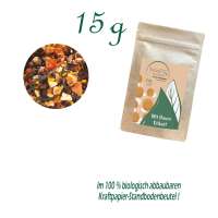 Standbodenbeutel Extra Small, Kraftpapier, Inhalt 15 g