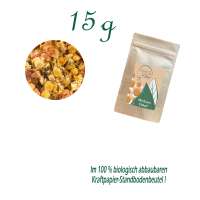 Standbodenbeutel Mini, Kraftpapier, Inhalt 15 g