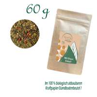 Standbodenbeutel Medium, Kraftpapier, Inhalt 60 g