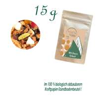 Standbodenbeutel Extra Small, Kraftpapier, Inhalt 15 g