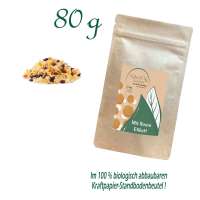 Standbodenbeutel Medium Plus, Kraftpapier, aluminiumfrei, Inhalt 80 g