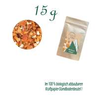 Standbodenbeutel Mini, Kraftpapier, Inhalt 15 g