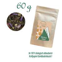 Standbodenbeutel Medium, Kraftpapier, Inhalt 60 g