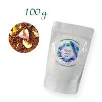 Aluverbundfolien-Standbodenbeutel, Aromabeutel, weiß, ohne Fenster, Inhalt 100 g