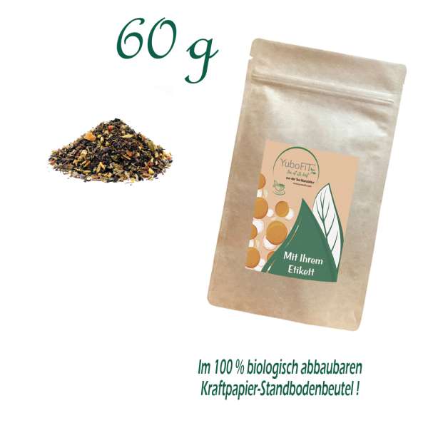 Schwarzer Tee Choc Chai Minze