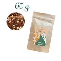 Standbodenbeutel Medium, Kraftpapier, aluminium, Inhalt 60 g