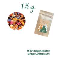 Standbodenbeutel Mini, Kraftpapier, Inhalt 15 g