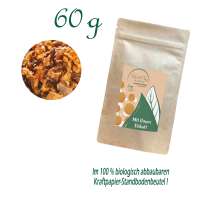 Standbodenbeutel Medium, Kraftpapier, Inhalt 60 g