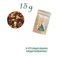 Standbodenbeutel Mini, Kraftpapier, Inhalt 15 g