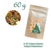 Standbodenbeutel Medium, Kraftpapier, Inhalt 60 g