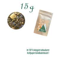 Standbodenbeutel Mini, Kraftpapier, Inhalt 15 g